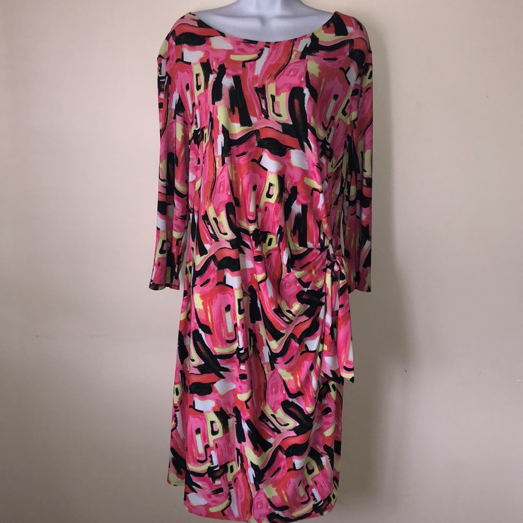 Multi Colored Pattern Dress